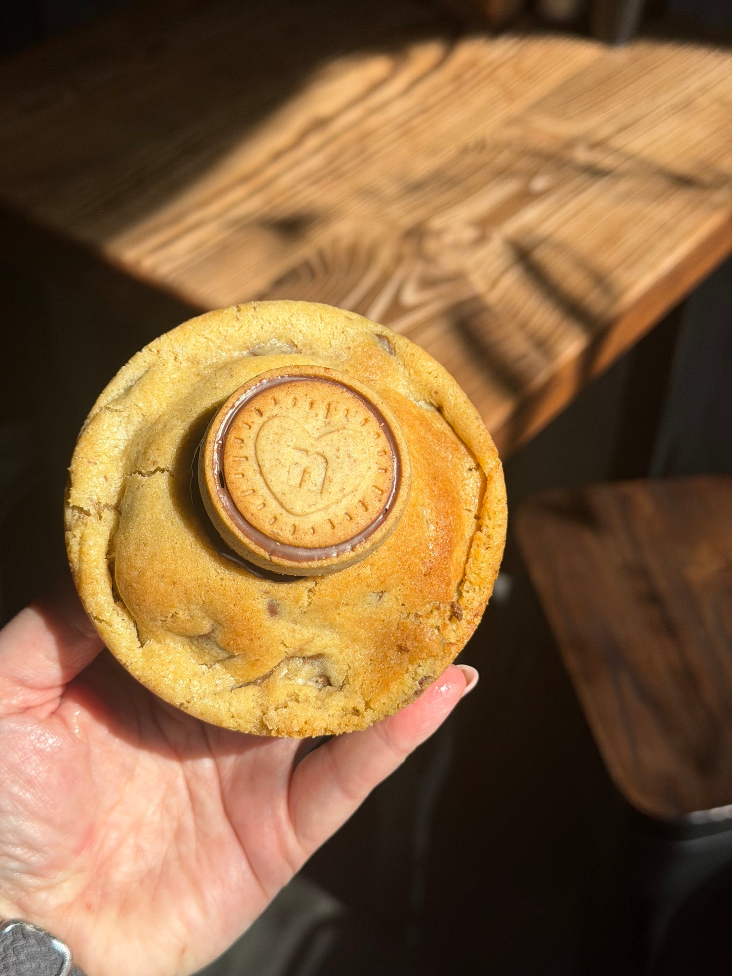 Nutella Stuffed Cookie