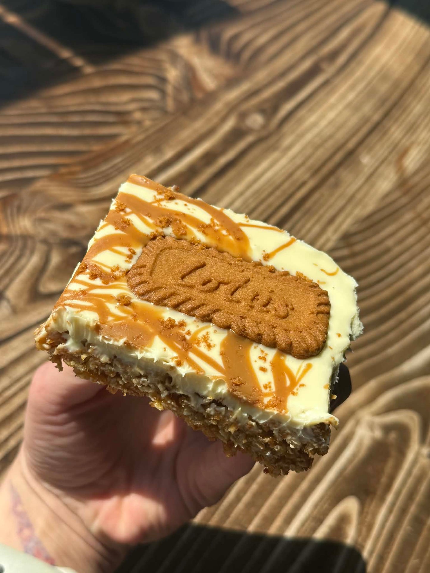 Biscoff Flapjack
