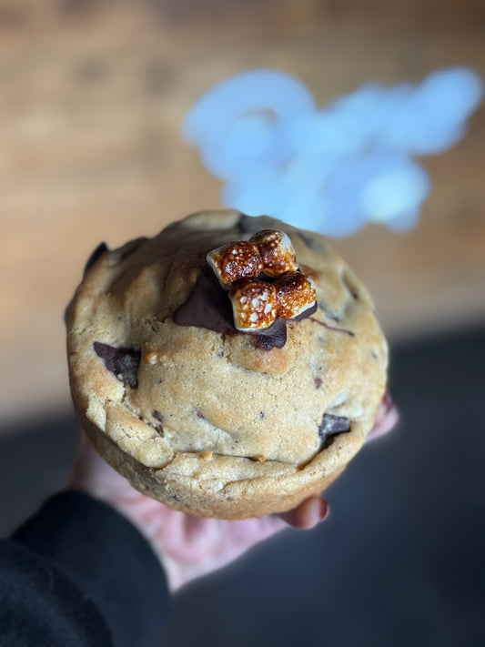 Smores Stuffed Cookie