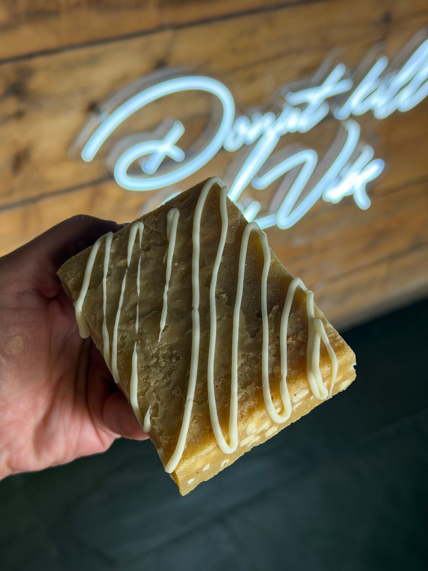 White Chocolate Blondie