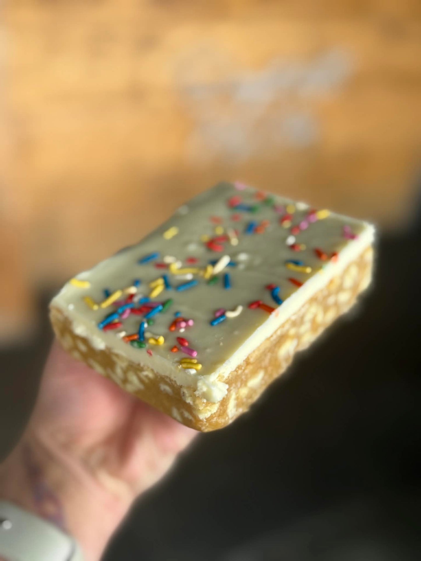 Old School White Chocolate Blondie