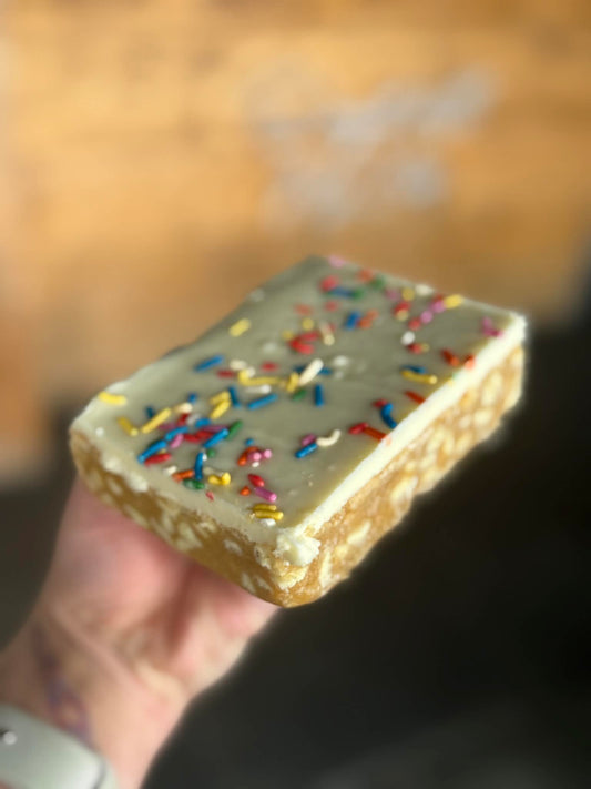 Old School White Chocolate Blondie