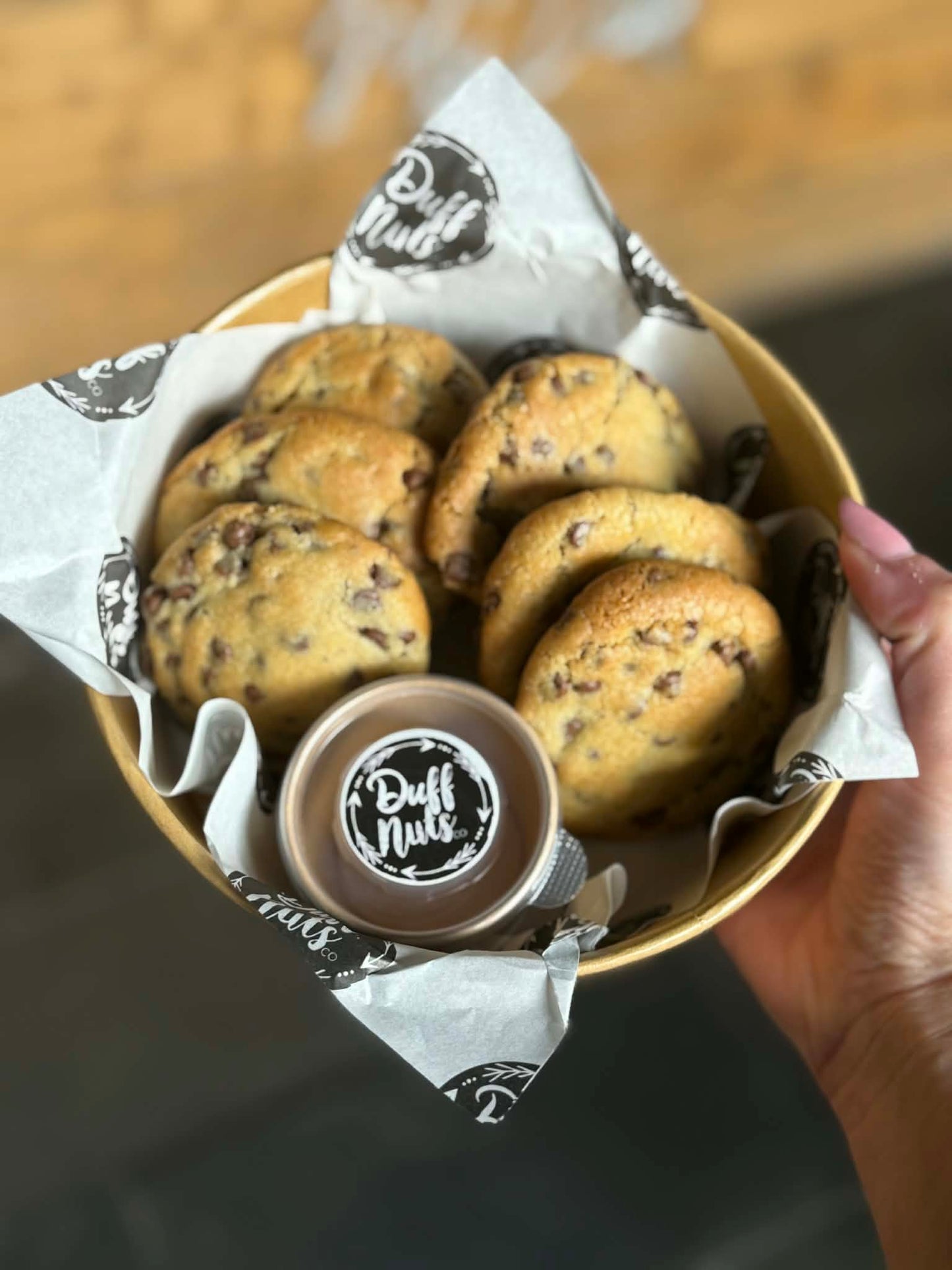 Milk Chocolate Dippy Cookies